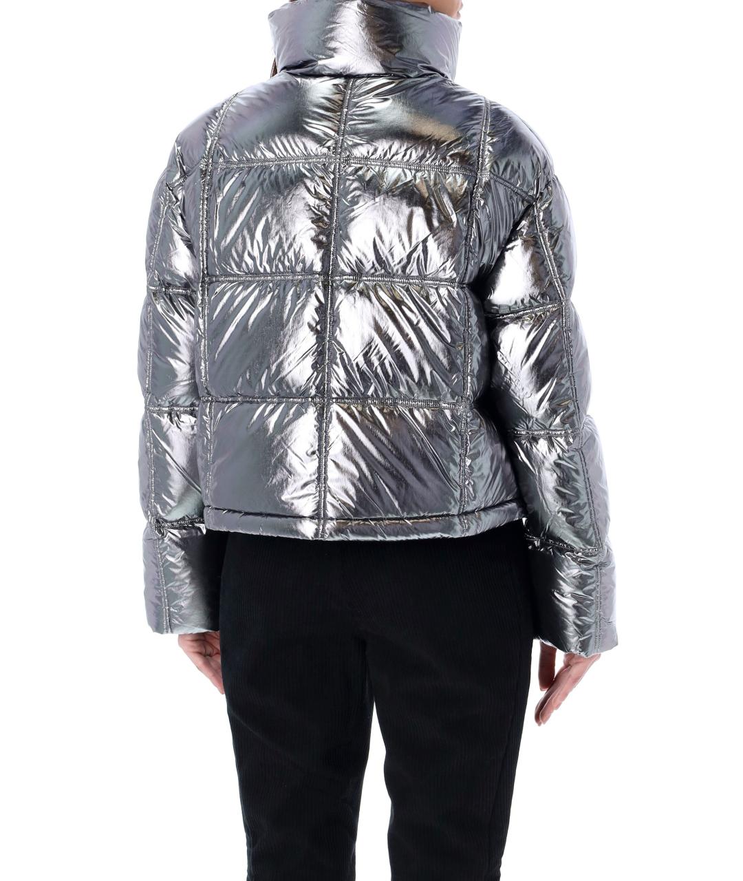 PERFECT MOMENT Серебрянный полиамидовый пуховик, фото 2