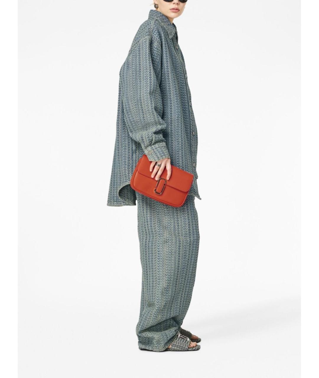 MARC JACOBS Красная кожаная сумка через плечо, фото 2