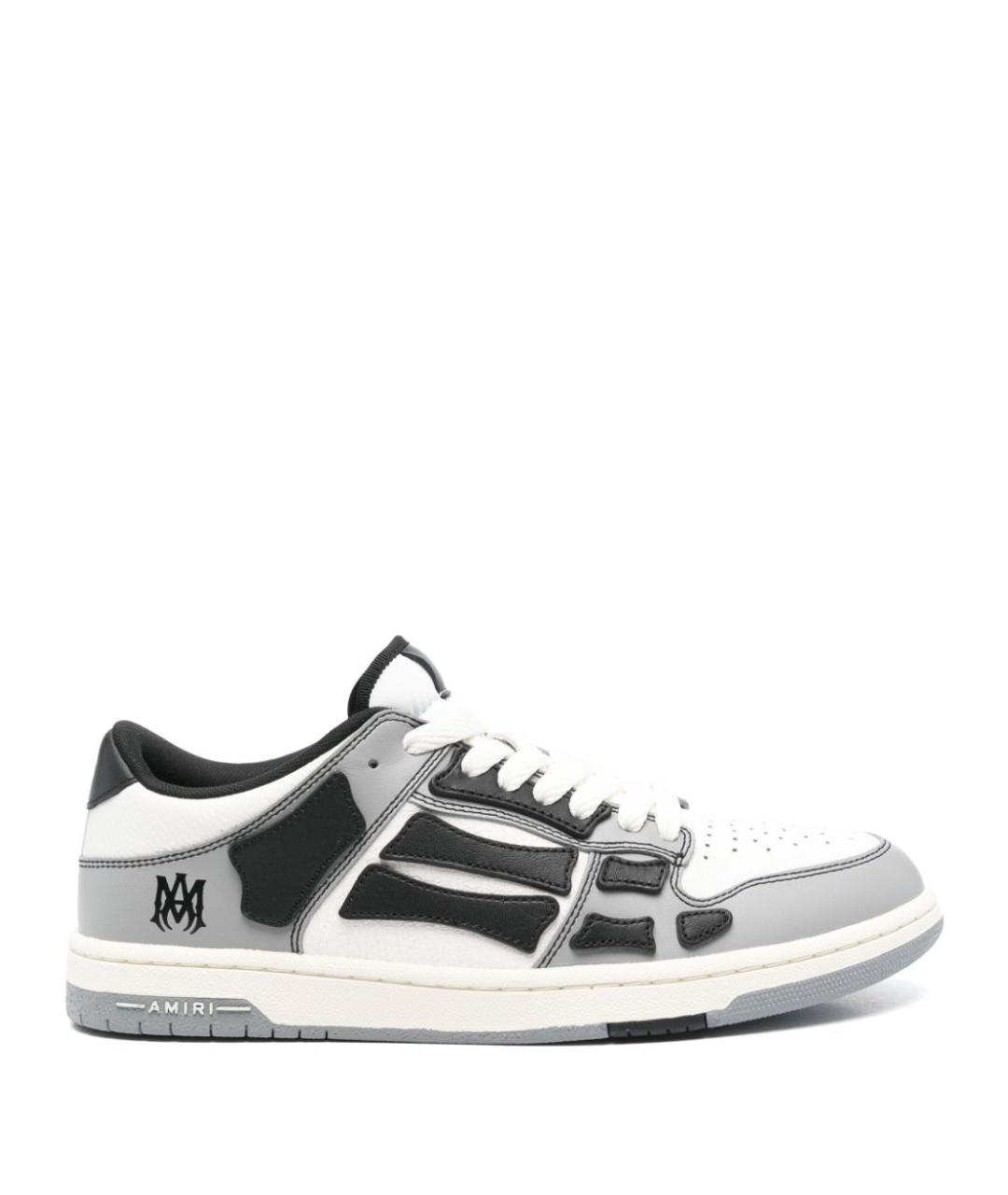 AMIRI Мульти кожаные низкие кроссовки / кеды, фото 1