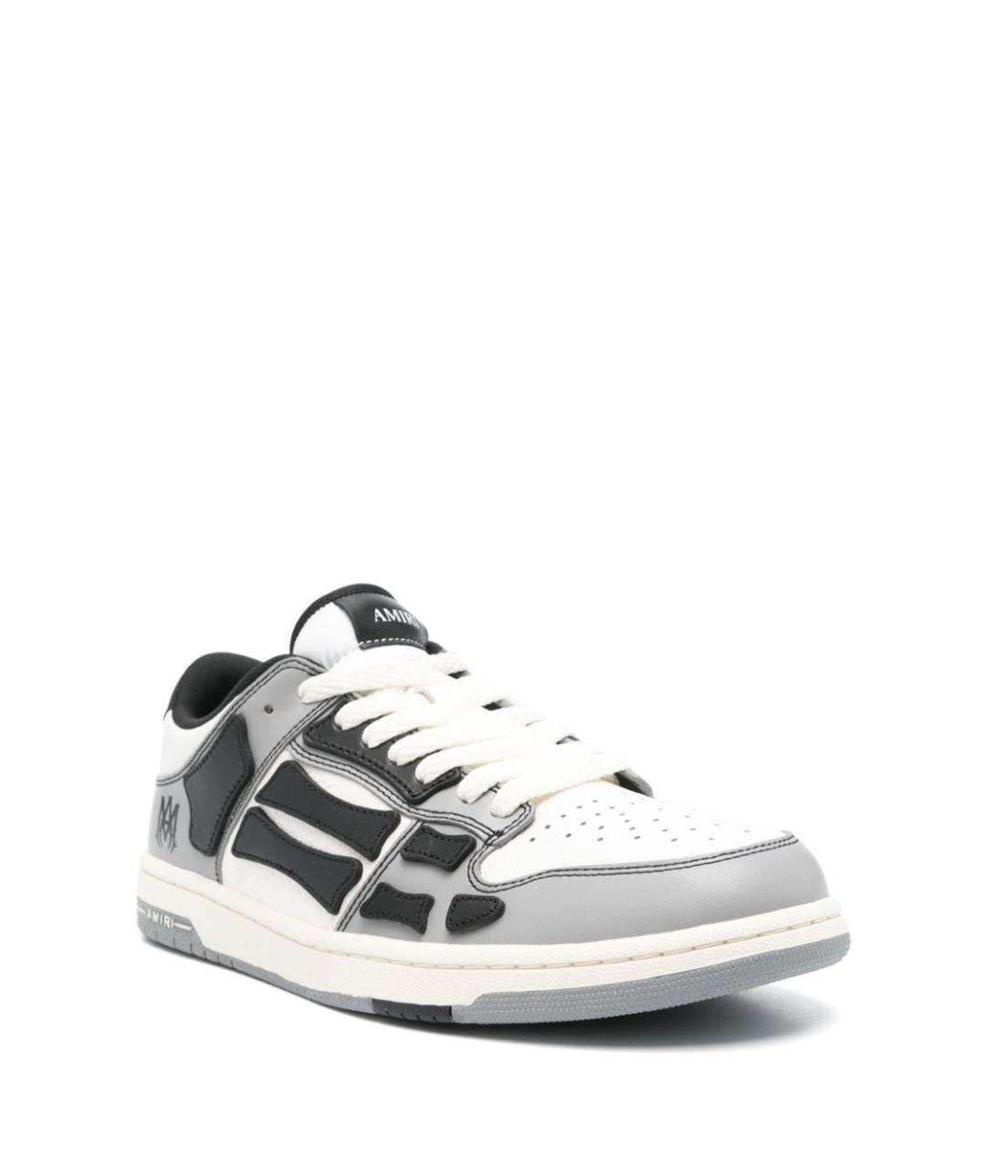 AMIRI Мульти кожаные низкие кроссовки / кеды, фото 2