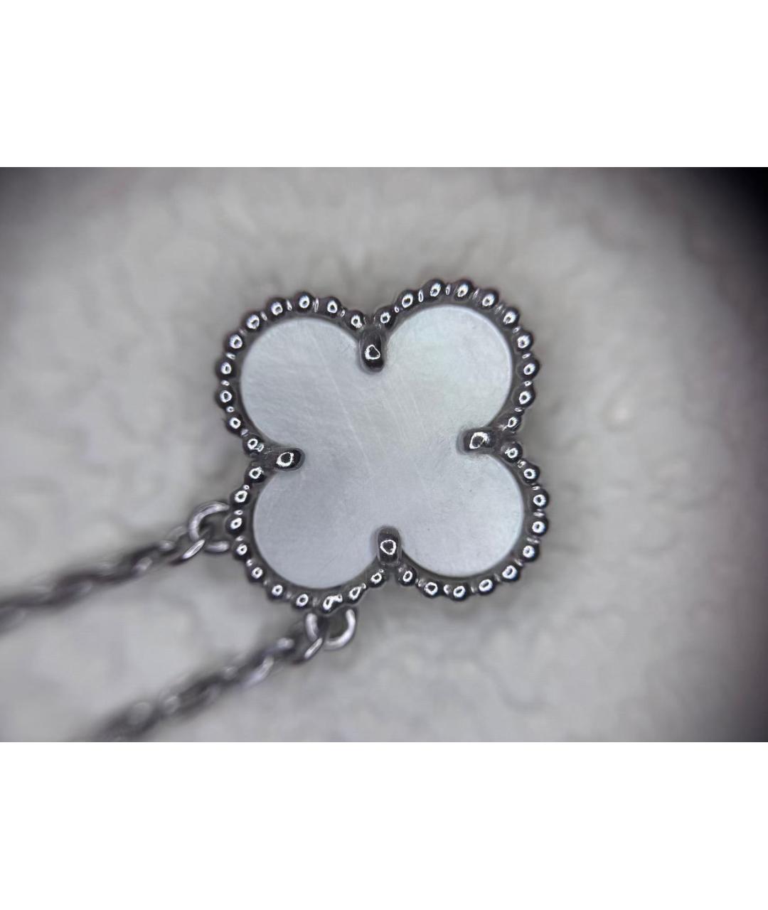 VAN CLEEF & ARPELS Серебряное колье из белого золота, фото 3