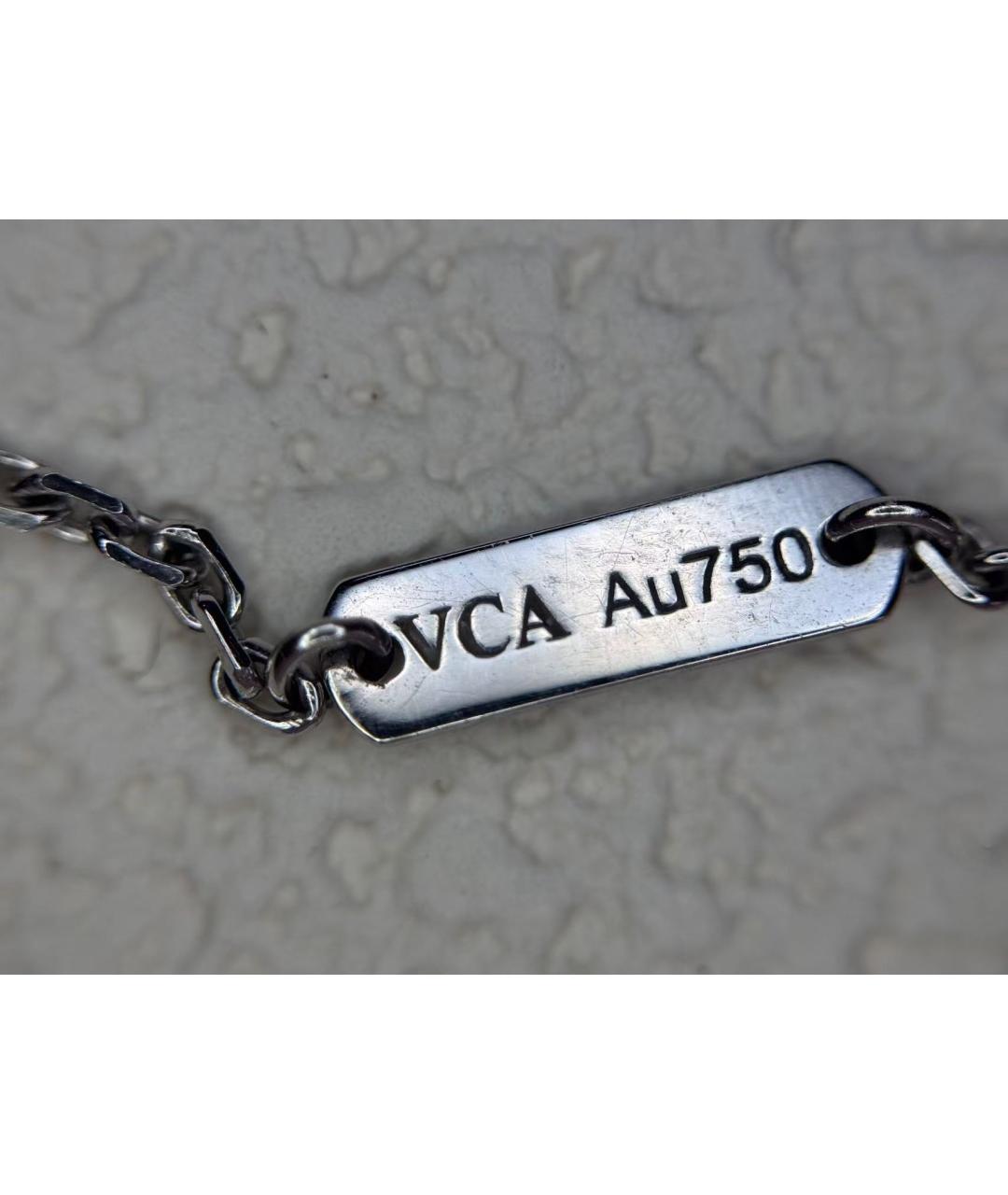 VAN CLEEF & ARPELS Серебряное колье из белого золота, фото 5