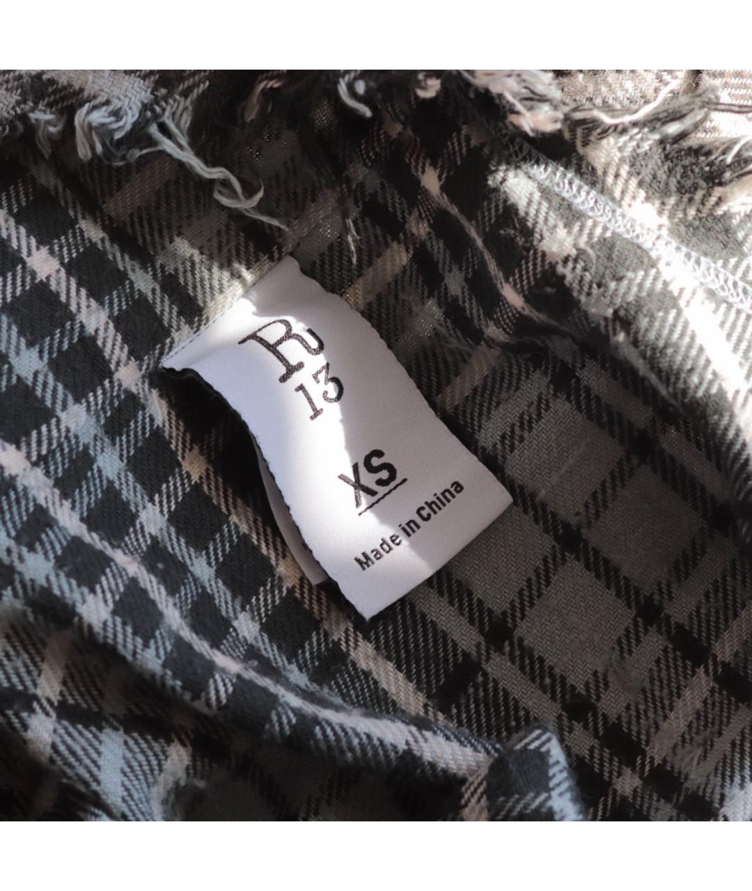 R13 Хлопковая рубашка, фото 4