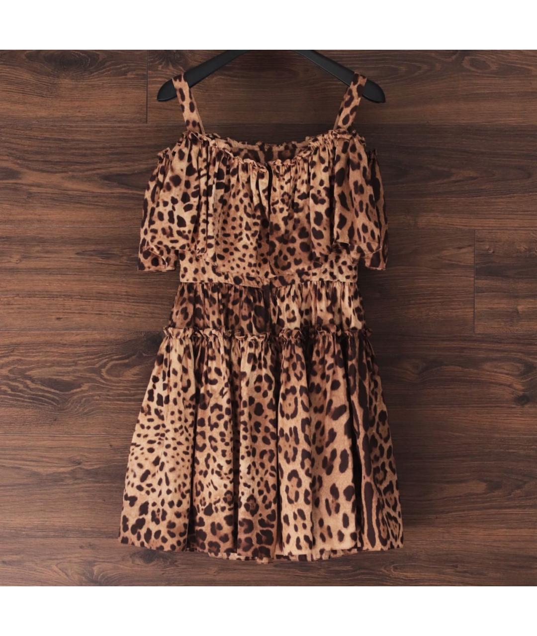 DOLCE&GABBANA Хлопковое повседневное платье, фото 3