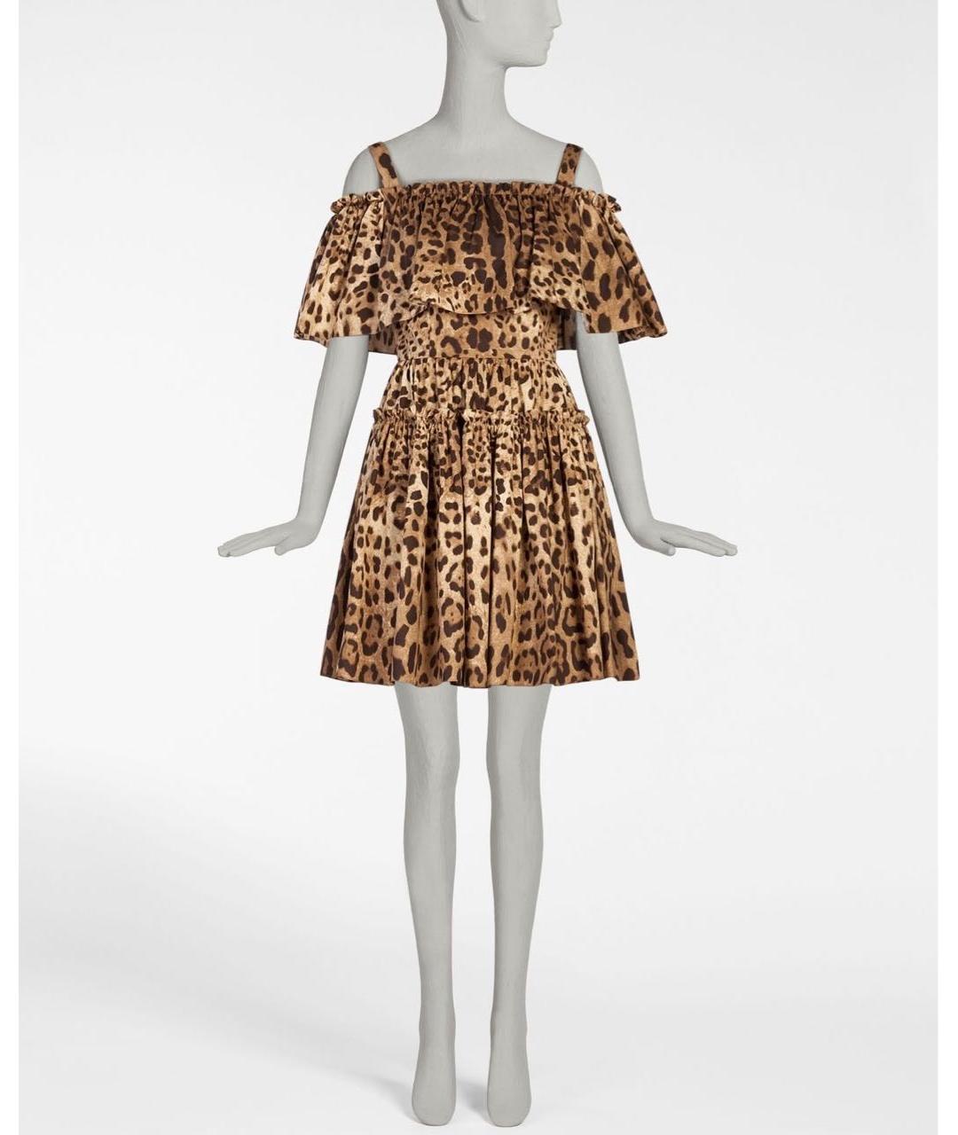 DOLCE&GABBANA Хлопковое повседневное платье, фото 8