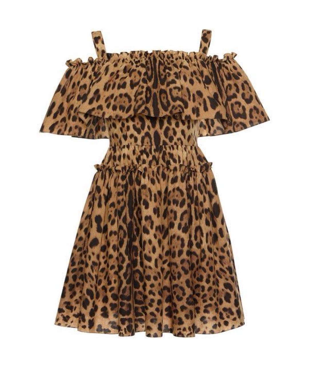 DOLCE&GABBANA Хлопковое повседневное платье, фото 9