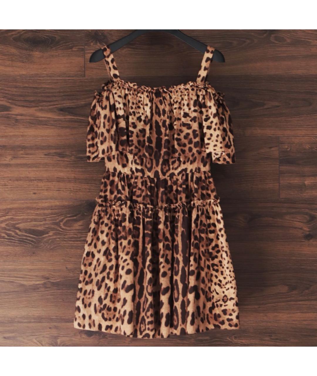 DOLCE&GABBANA Хлопковое повседневное платье, фото 2