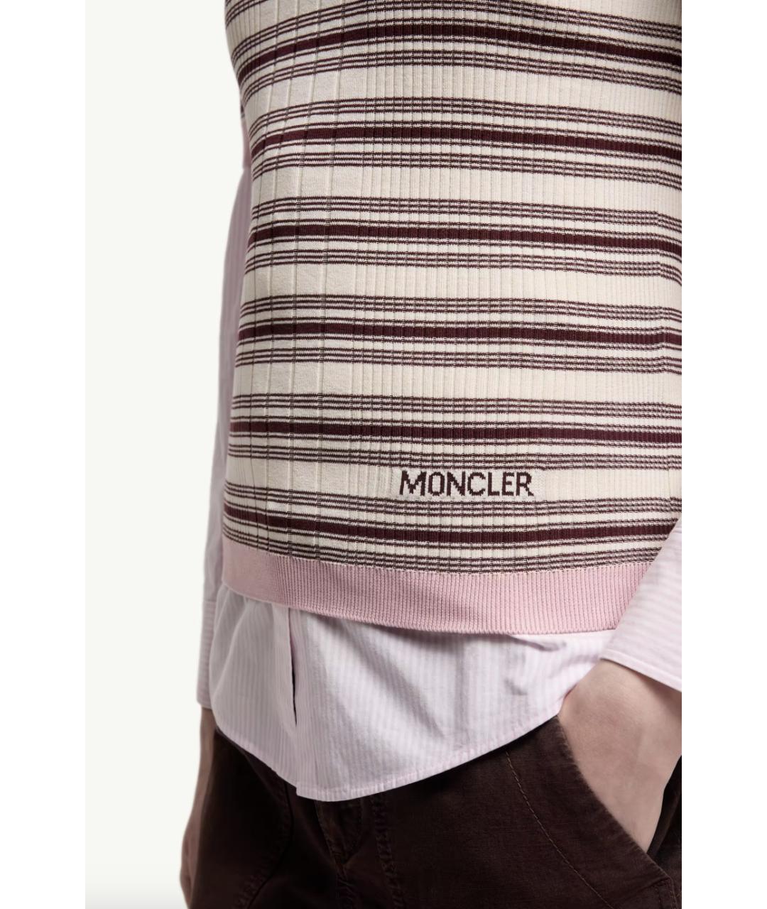 MONCLER Мульти хлопковый джемпер / свитер, фото 4
