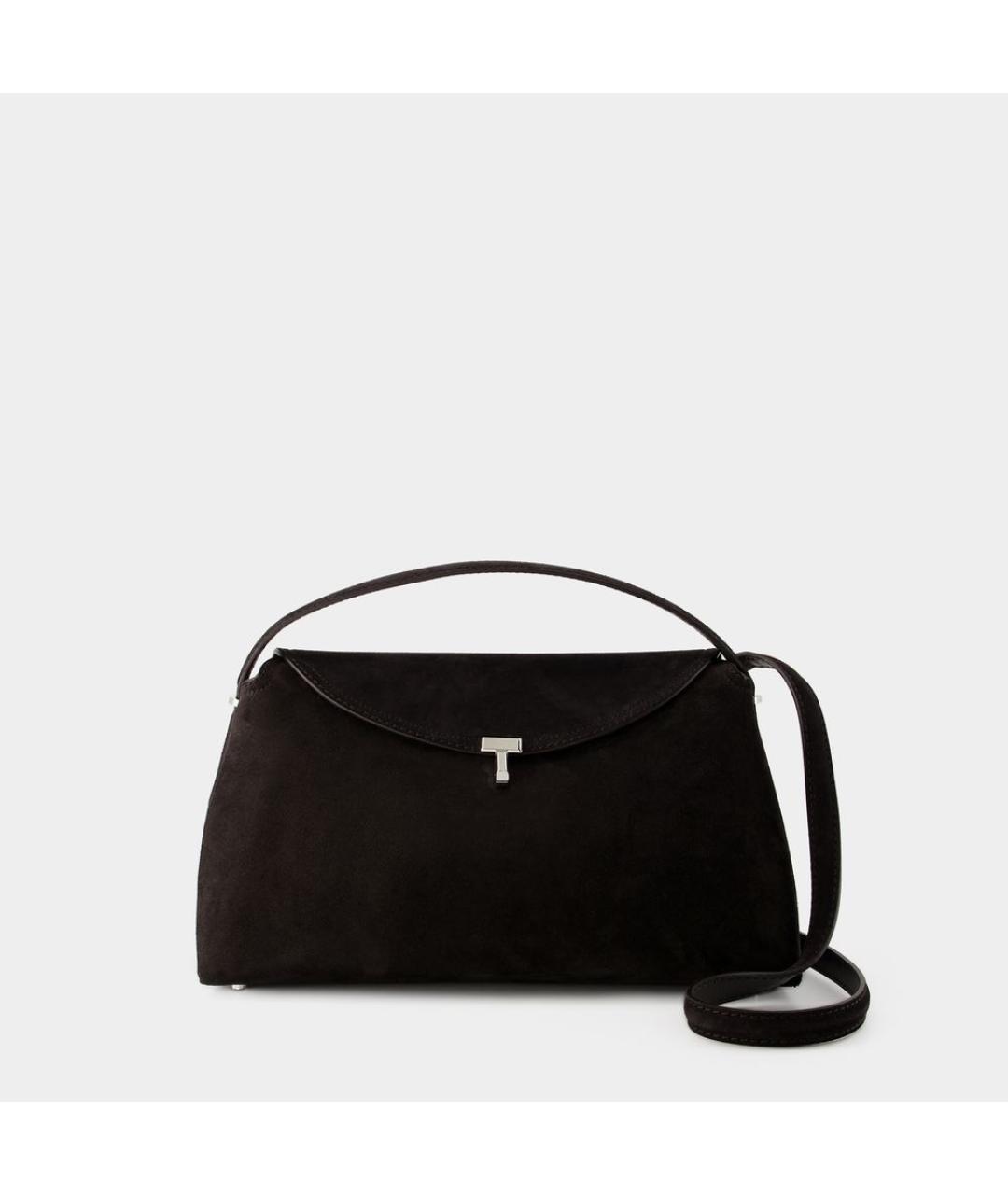 TOTEME Коричневая замшевая сумка через плечо, фото 2