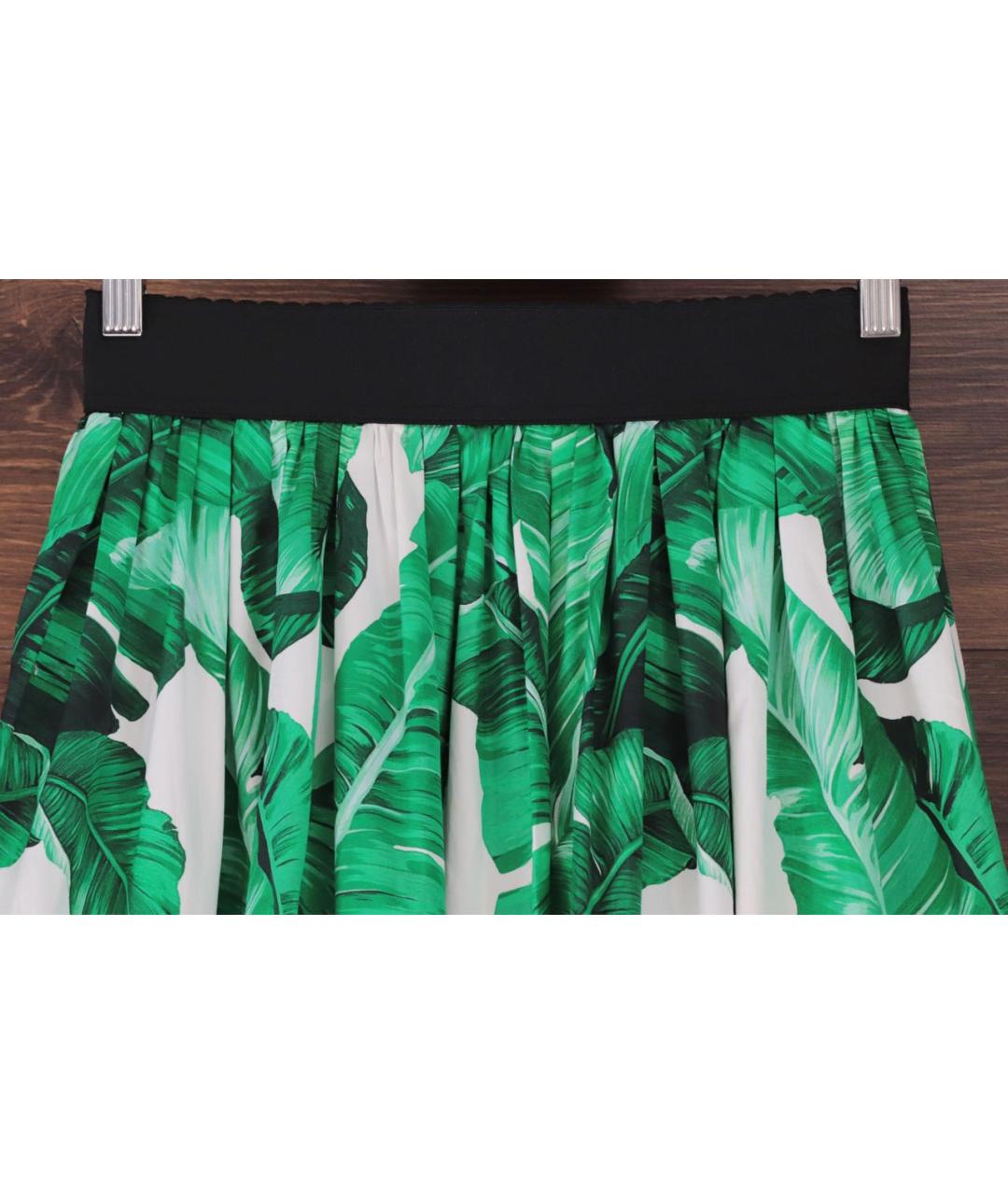 DOLCE&GABBANA Хлопковая юбка мини, фото 5