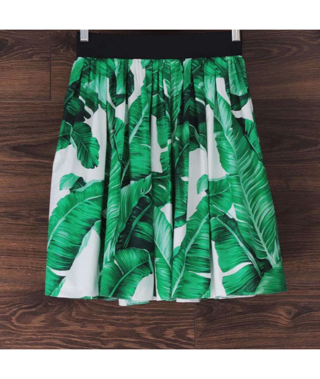 DOLCE&GABBANA Хлопковая юбка мини, фото 2