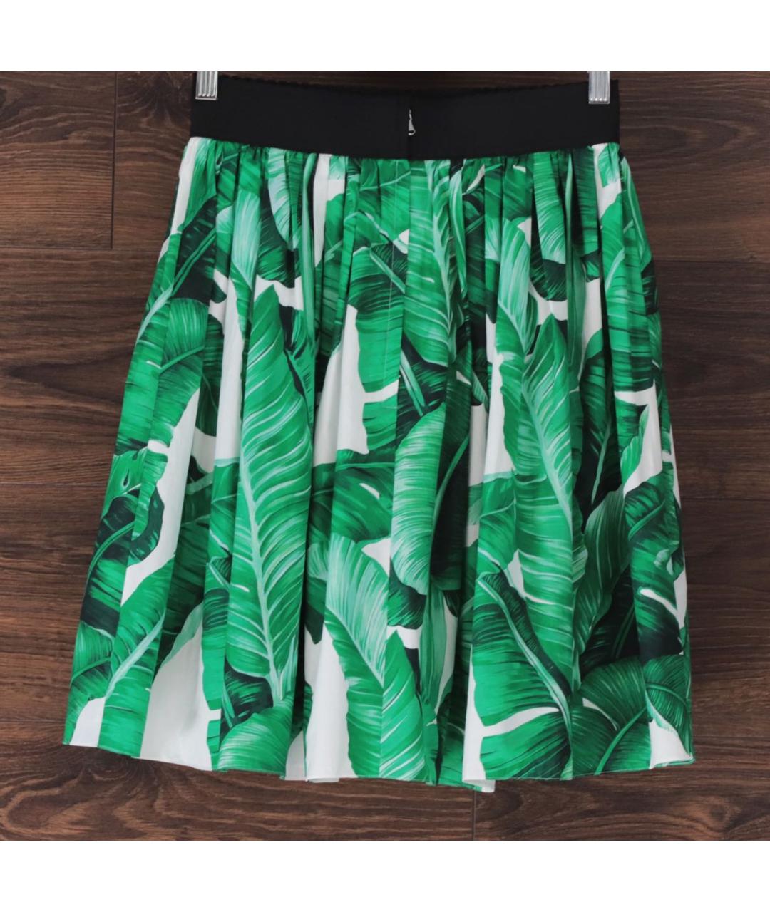 DOLCE&GABBANA Хлопковая юбка мини, фото 3