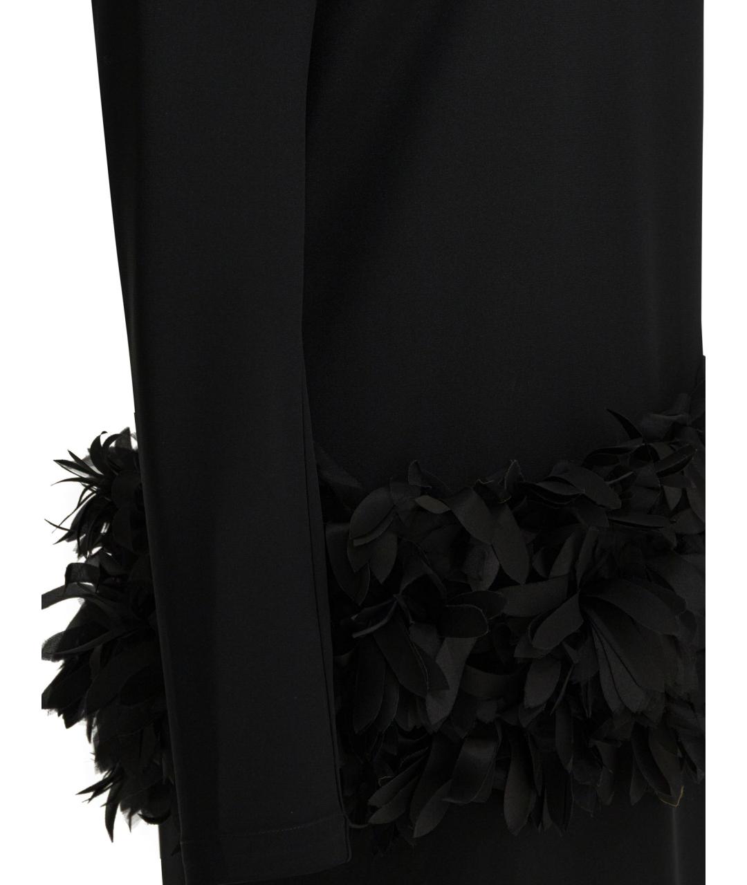 TOTEME Черное шерстяное вечернее платье, фото 4