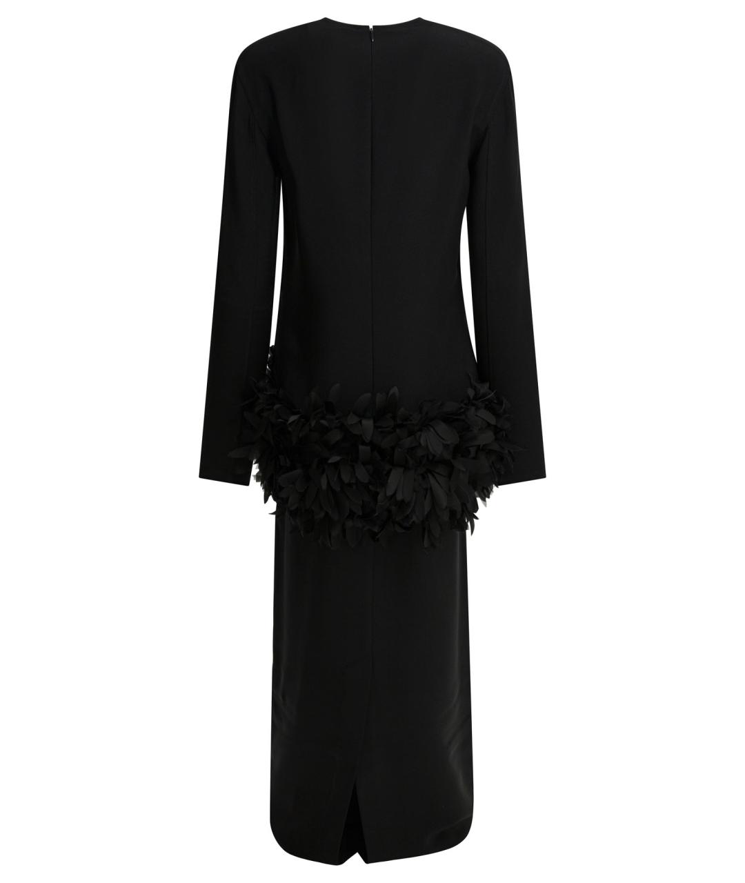 TOTEME Черное шерстяное вечернее платье, фото 2
