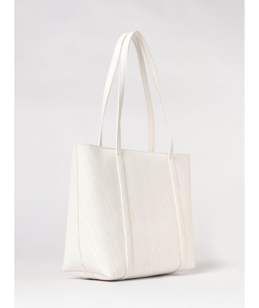 ARMANI EXCHANGE Белая сумка тоут из искусственной кожи, фото 2