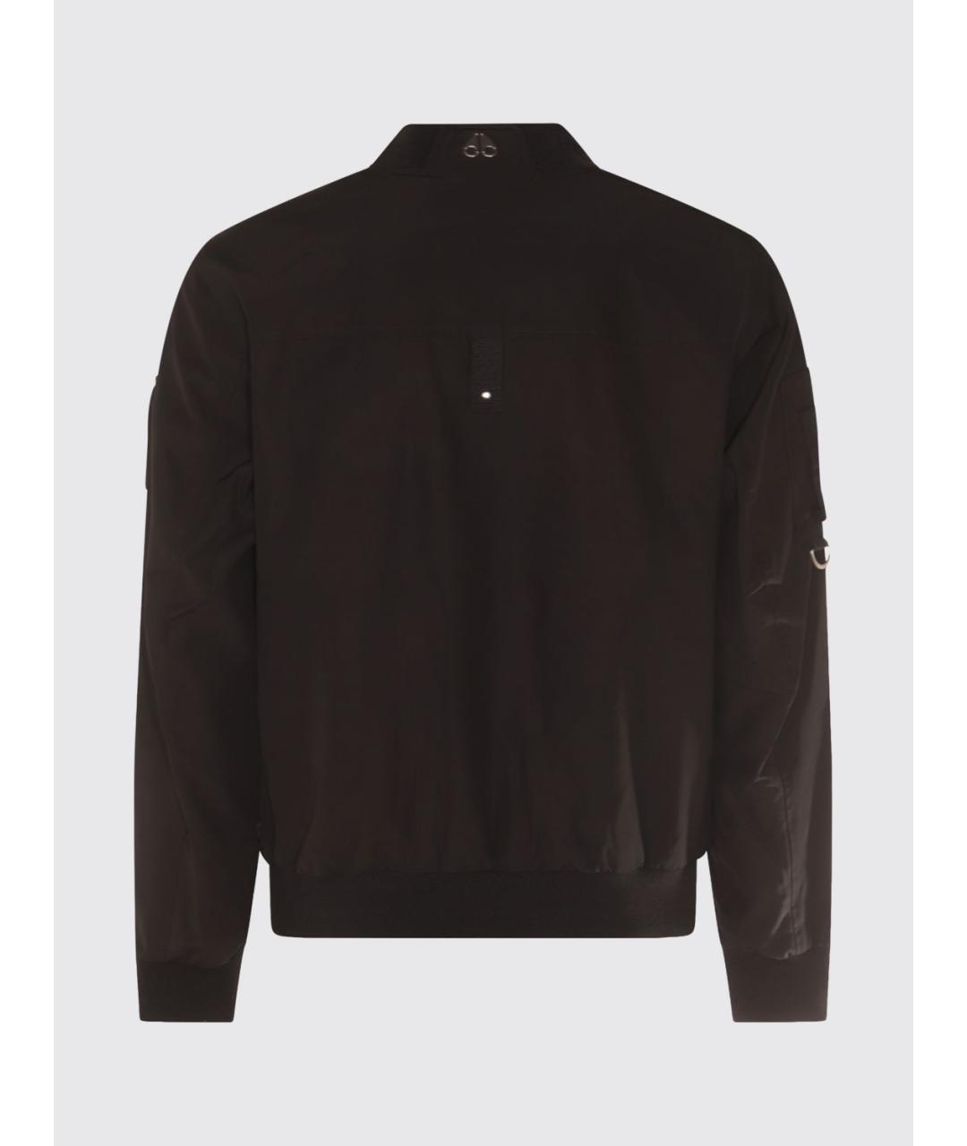 MOOSE KNUCKLES Черная полиэстеровая куртка, фото 3