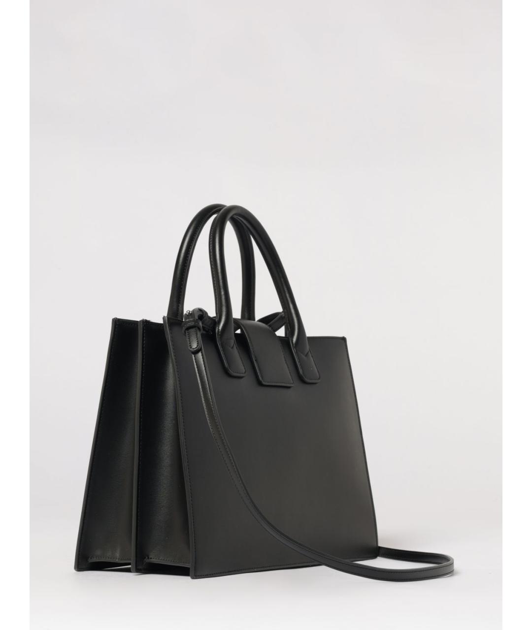 ARMANI EXCHANGE Черная сумка тоут из искусственной кожи, фото 2