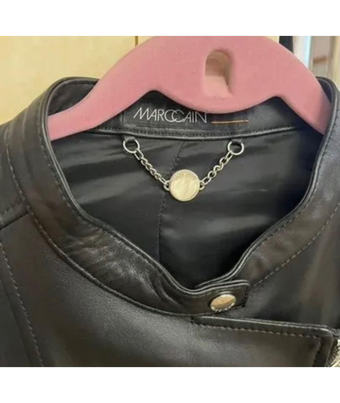 MARC JACOBS Черная кожаная куртка, фото 3