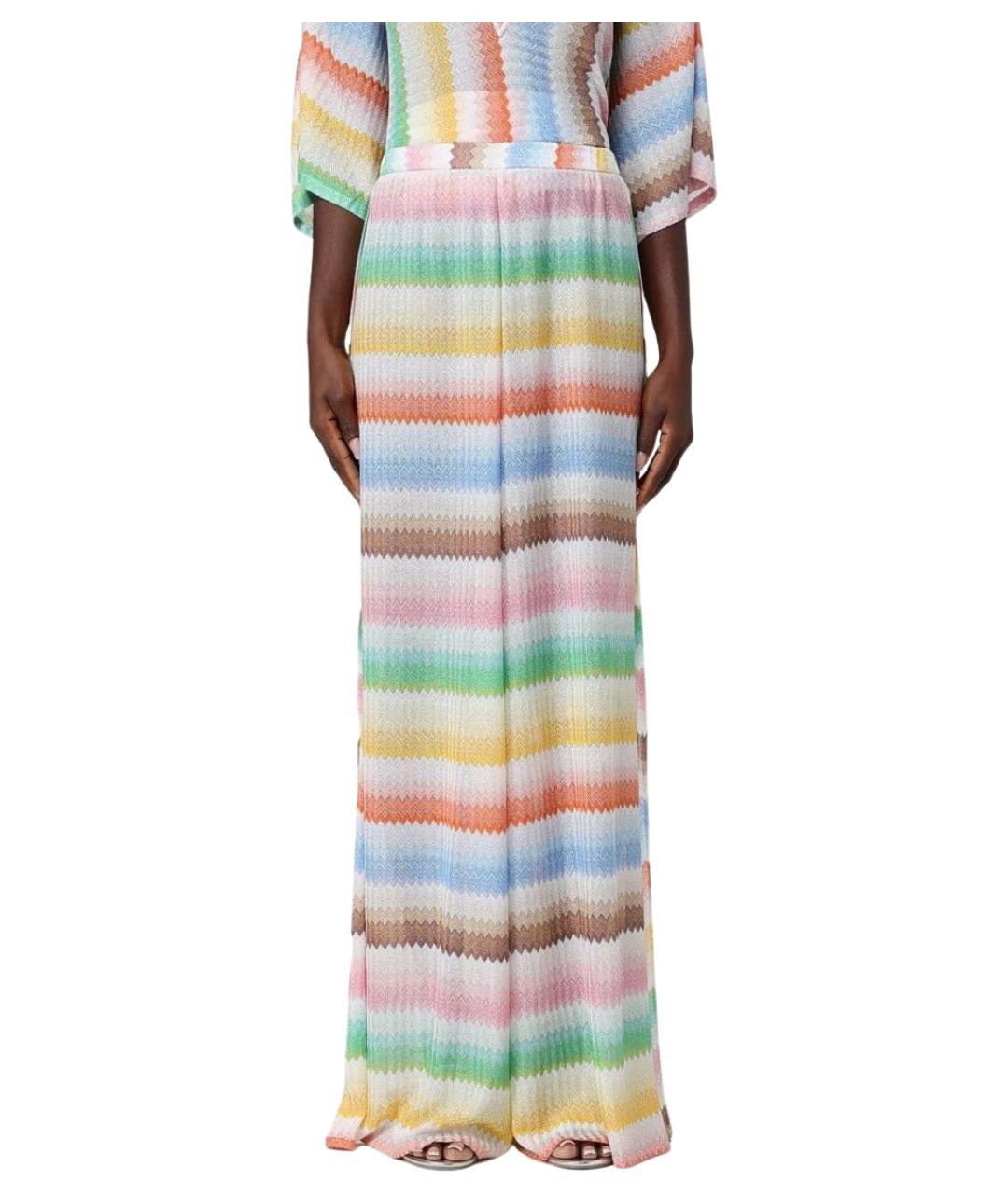 MISSONI Мульти вискозные брюки широкие, фото 1