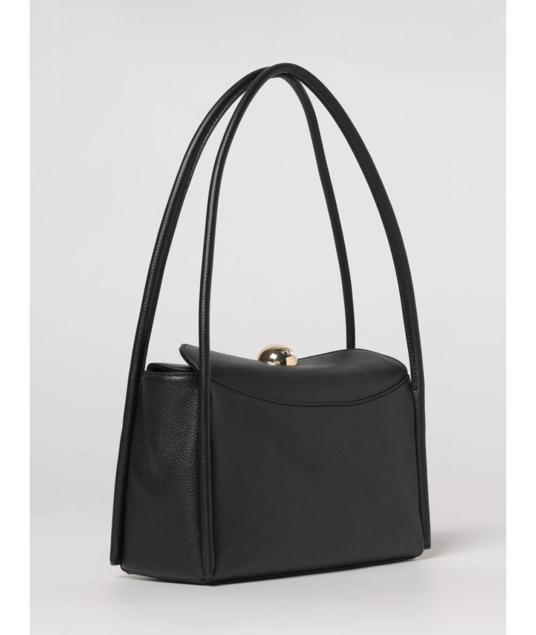 FURLA Черная кожаная сумка через плечо, фото 2