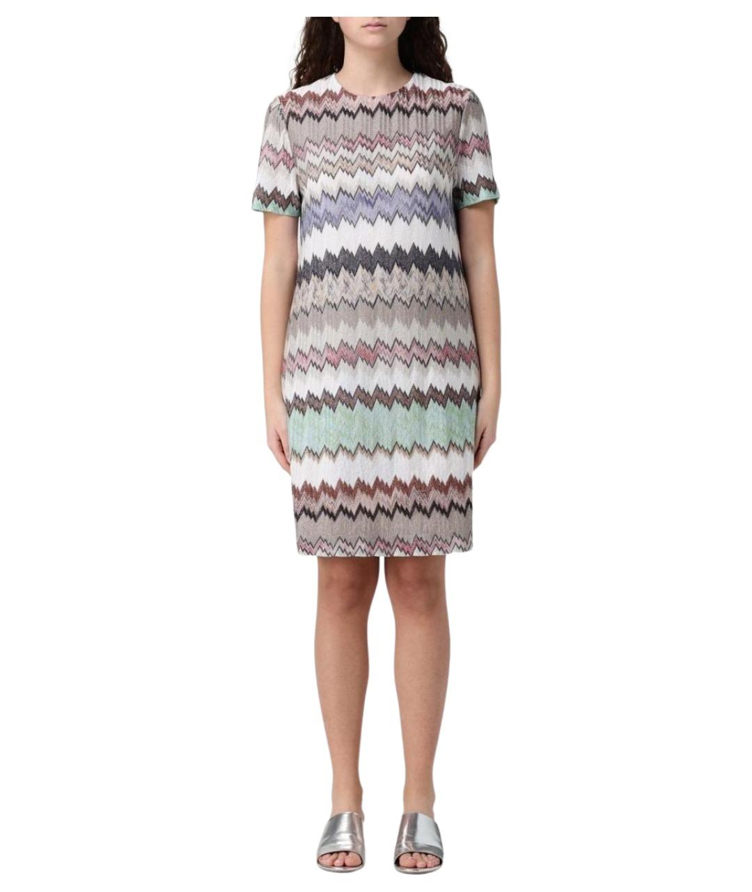 MISSONI Мульти вискозное повседневное платье, фото 1