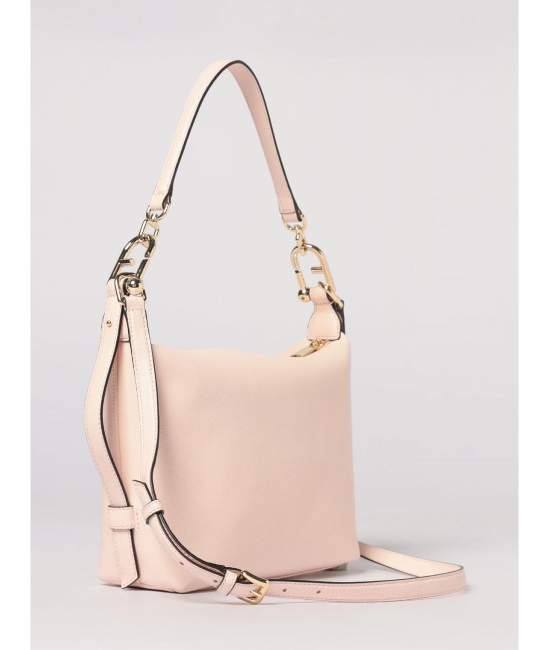 FURLA Розовая кожаная сумка через плечо, фото 2