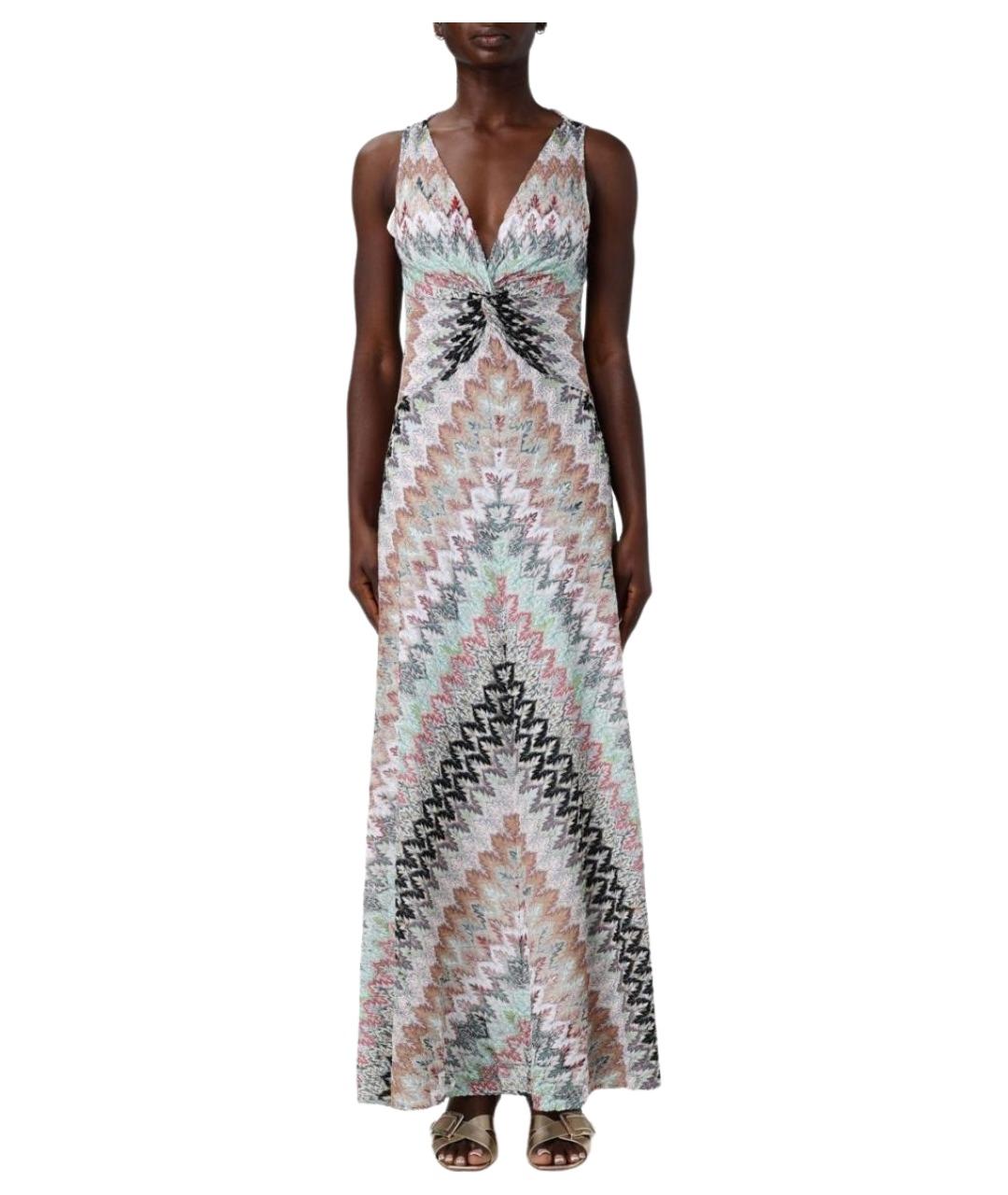MISSONI Мульти вискозное повседневное платье, фото 1