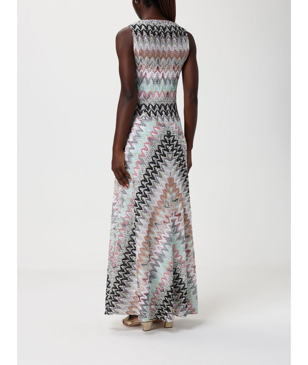 MISSONI Мульти вискозное повседневное платье, фото 2