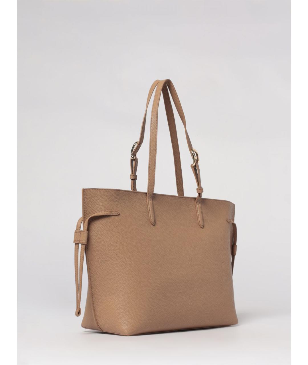 FURLA Бежевая кожаная сумка тоут, фото 2