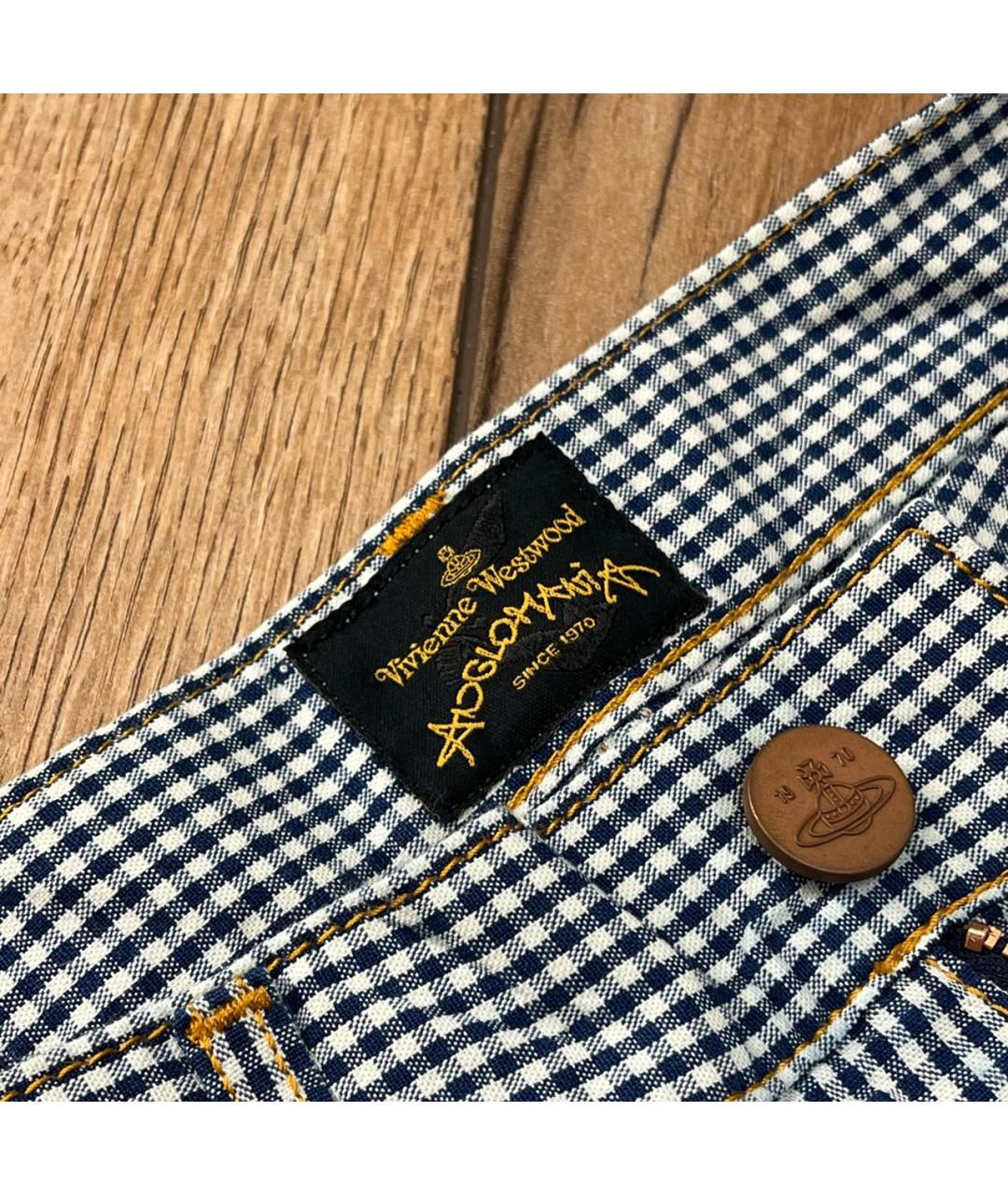 VIVIENNE WESTWOOD Мульти хлопковые повседневные брюки, фото 7