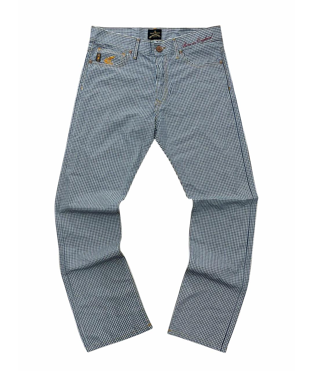 VIVIENNE WESTWOOD Мульти хлопковые повседневные брюки, фото 1