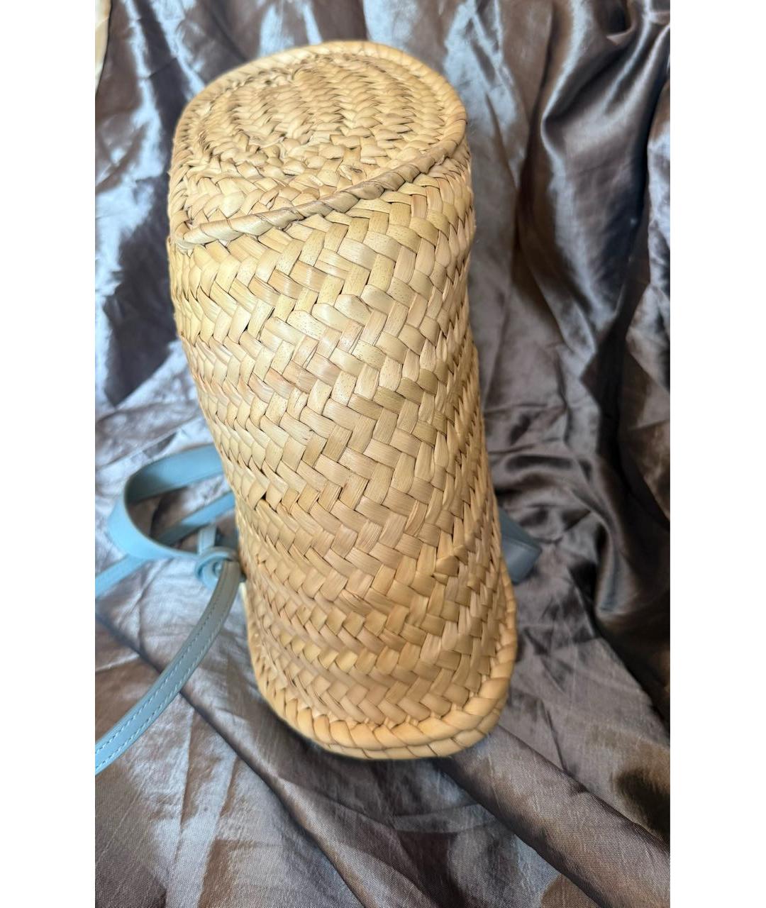 CELINE Бежевая пляжная сумка, фото 7