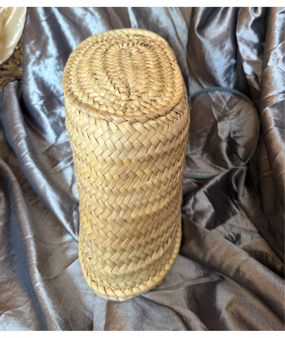 CELINE Бежевая пляжная сумка, фото 6