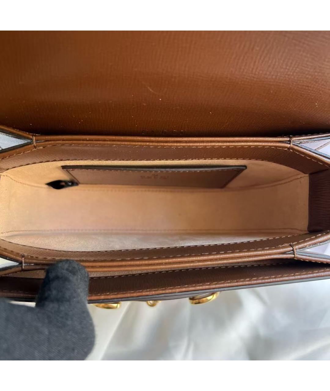 GUCCI Коричневая сумка через плечо, фото 8