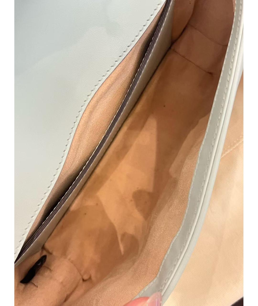 GUCCI Зеленая кожаная сумка через плечо, фото 7