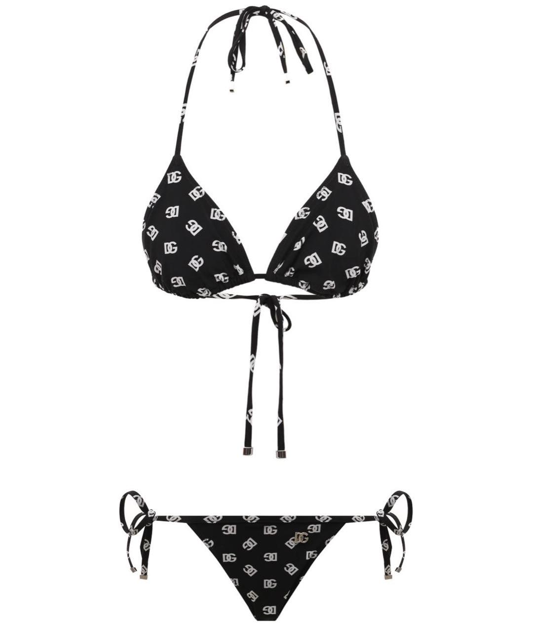 DOLCE&GABBANA Черный купальник, фото 4