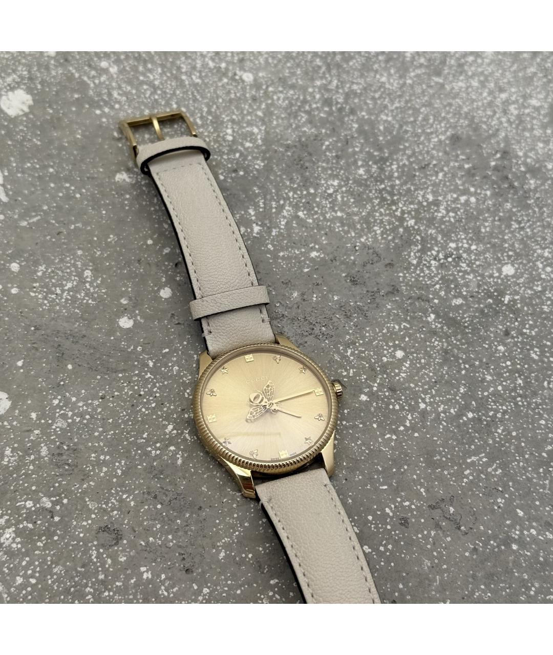 GUCCI Золотые часы, фото 3