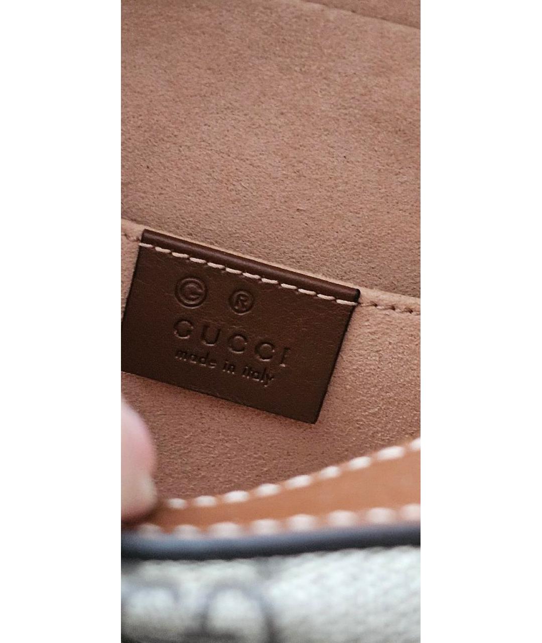 GUCCI Коричневая сумка через плечо, фото 5