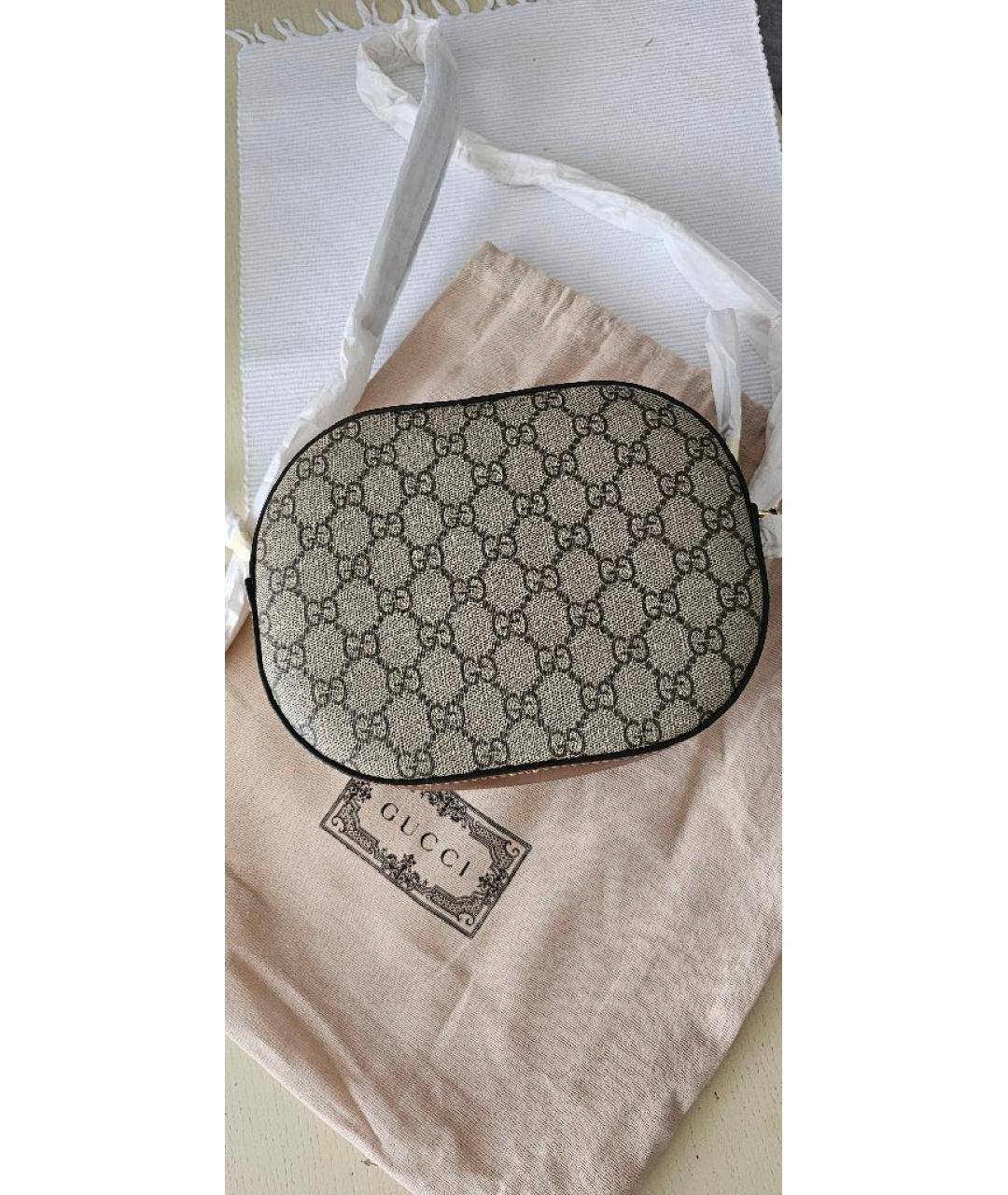 GUCCI Коричневая сумка через плечо, фото 3