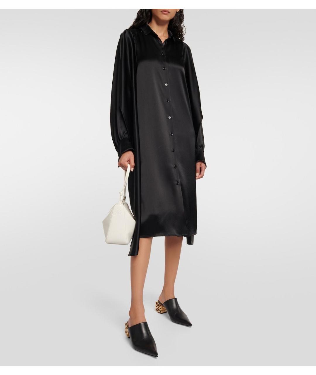 LOEWE Черное коктейльное платье, фото 3