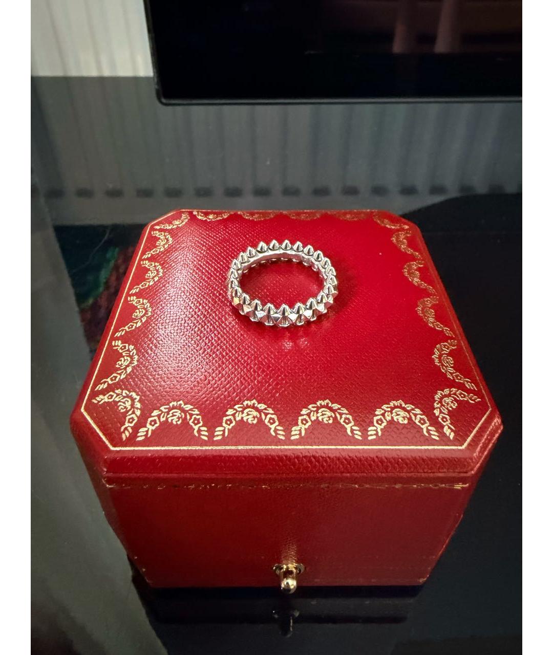 CARTIER Серебряное кольцо из белого золота, фото 5