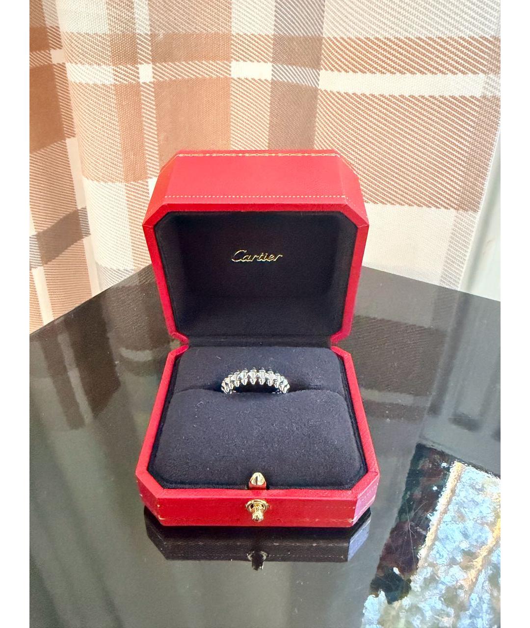 CARTIER Серебряное кольцо из белого золота, фото 2