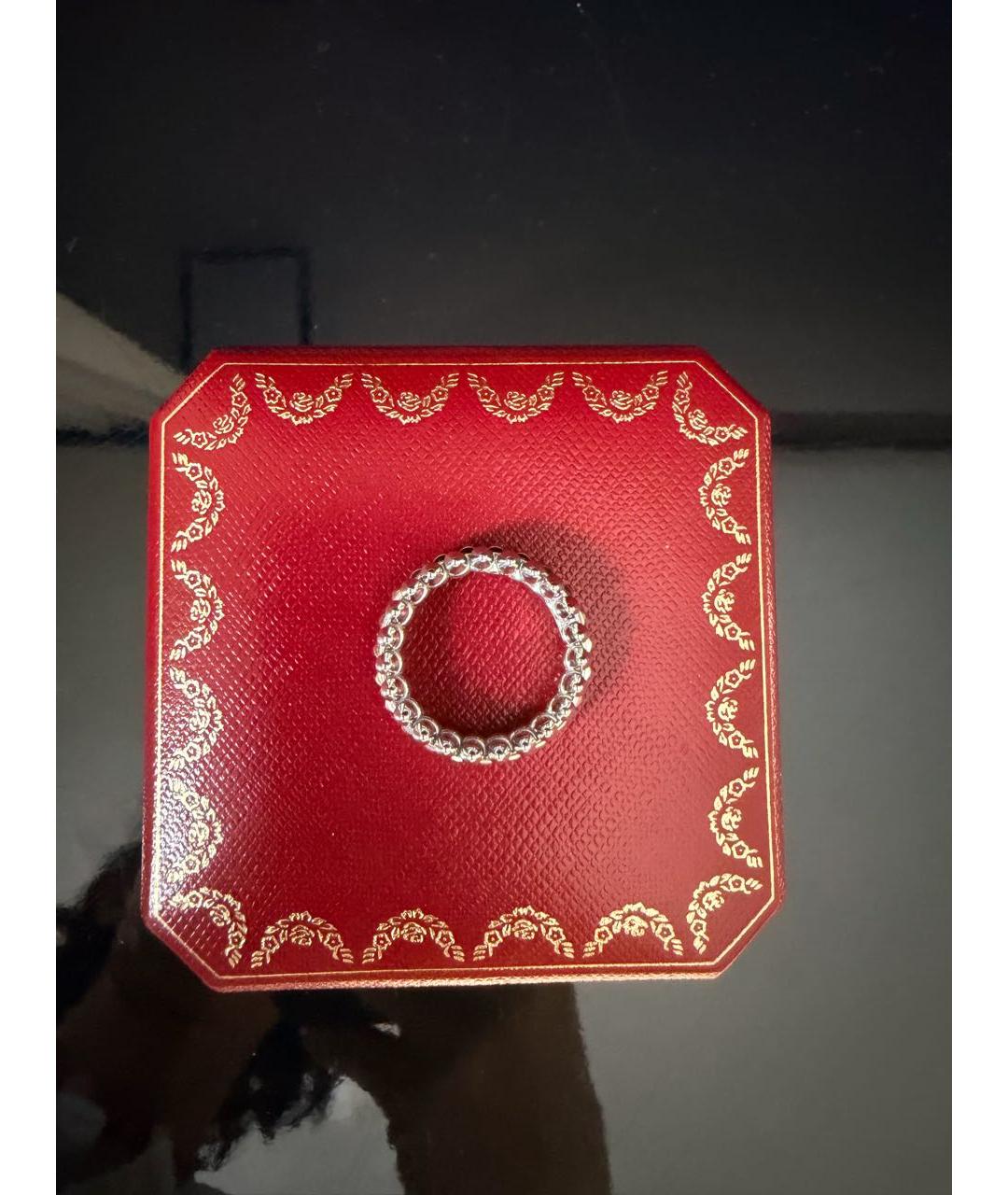 CARTIER Серебряное кольцо из белого золота, фото 4