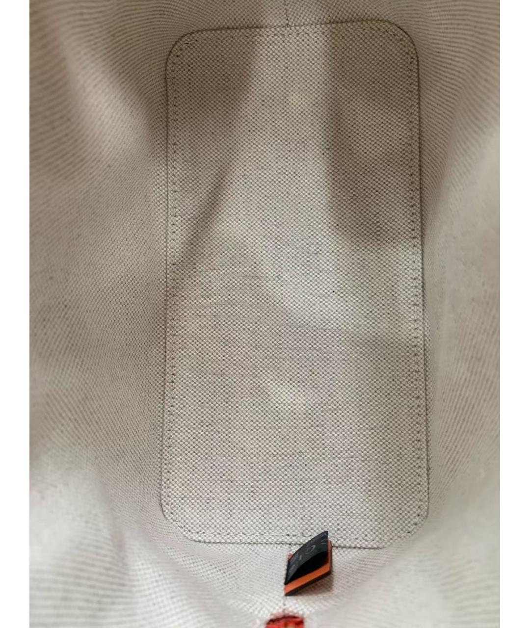 GUCCI Оранжевая кожаная сумка через плечо, фото 7