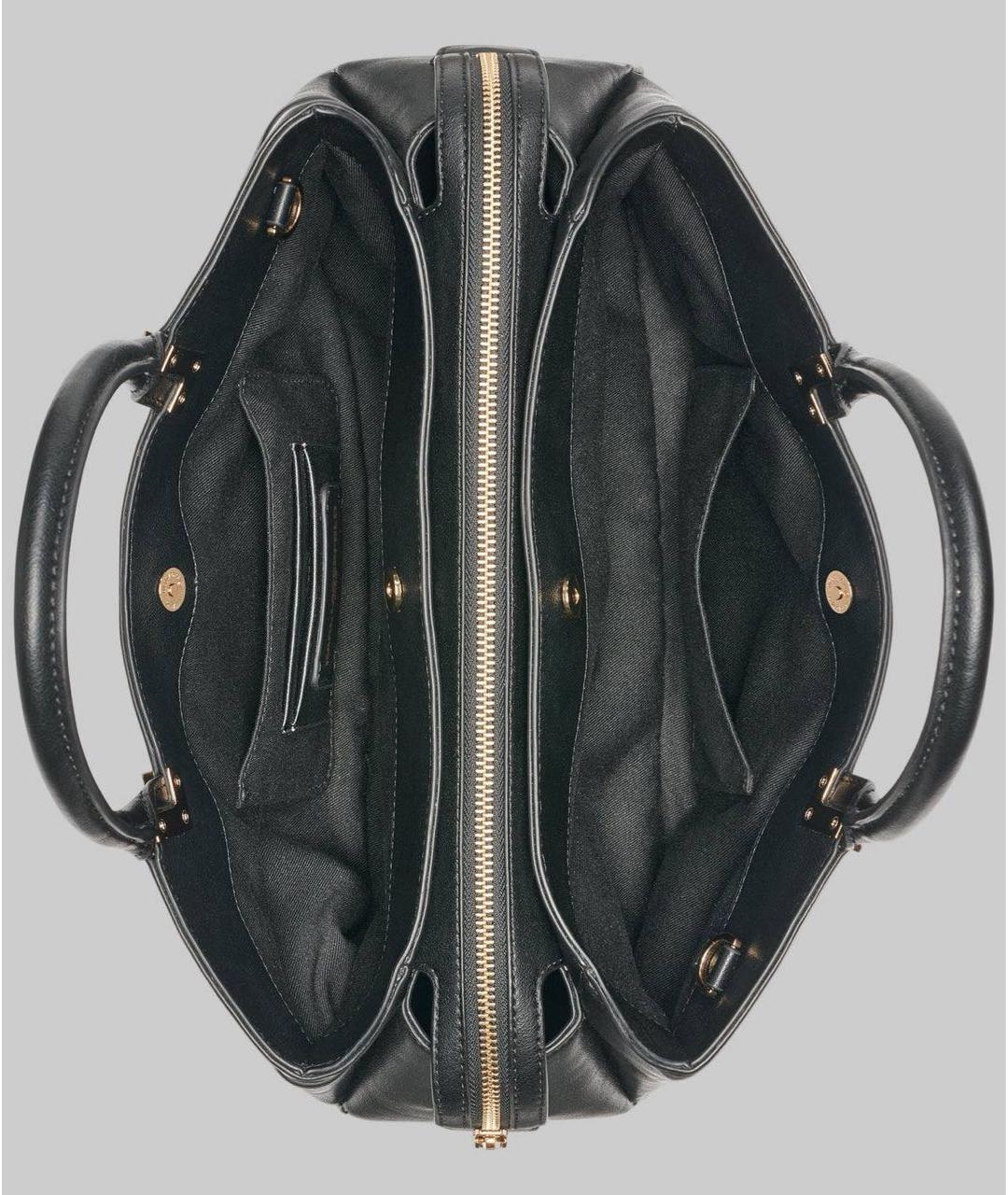 KARL LAGERFELD Черная сумка с короткими ручками, фото 4