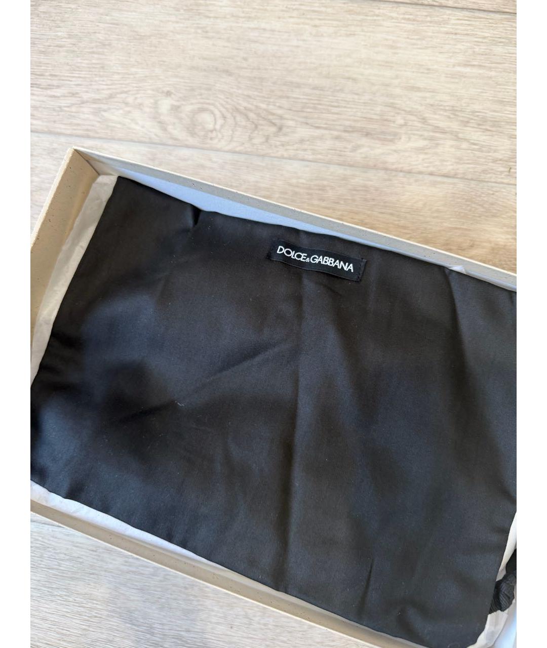 DOLCE&GABBANA Белые кожаные кеды, фото 7