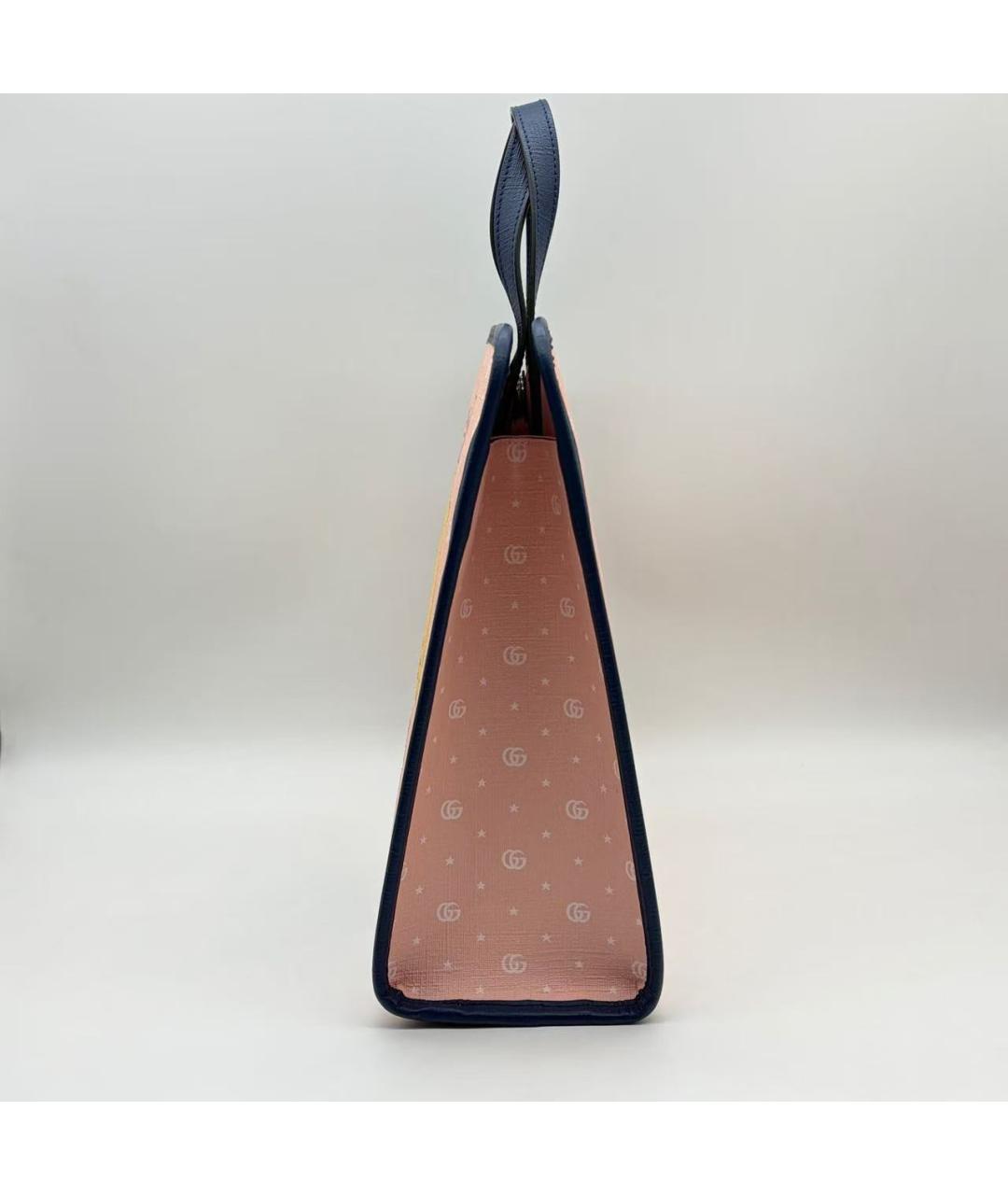 GUCCI Розовая сумка тоут, фото 3