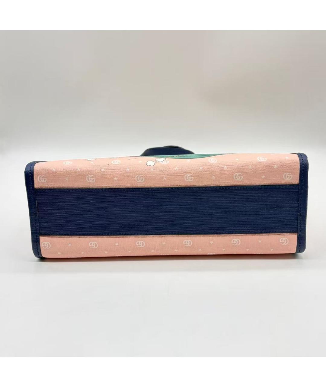 GUCCI Розовая сумка тоут, фото 6