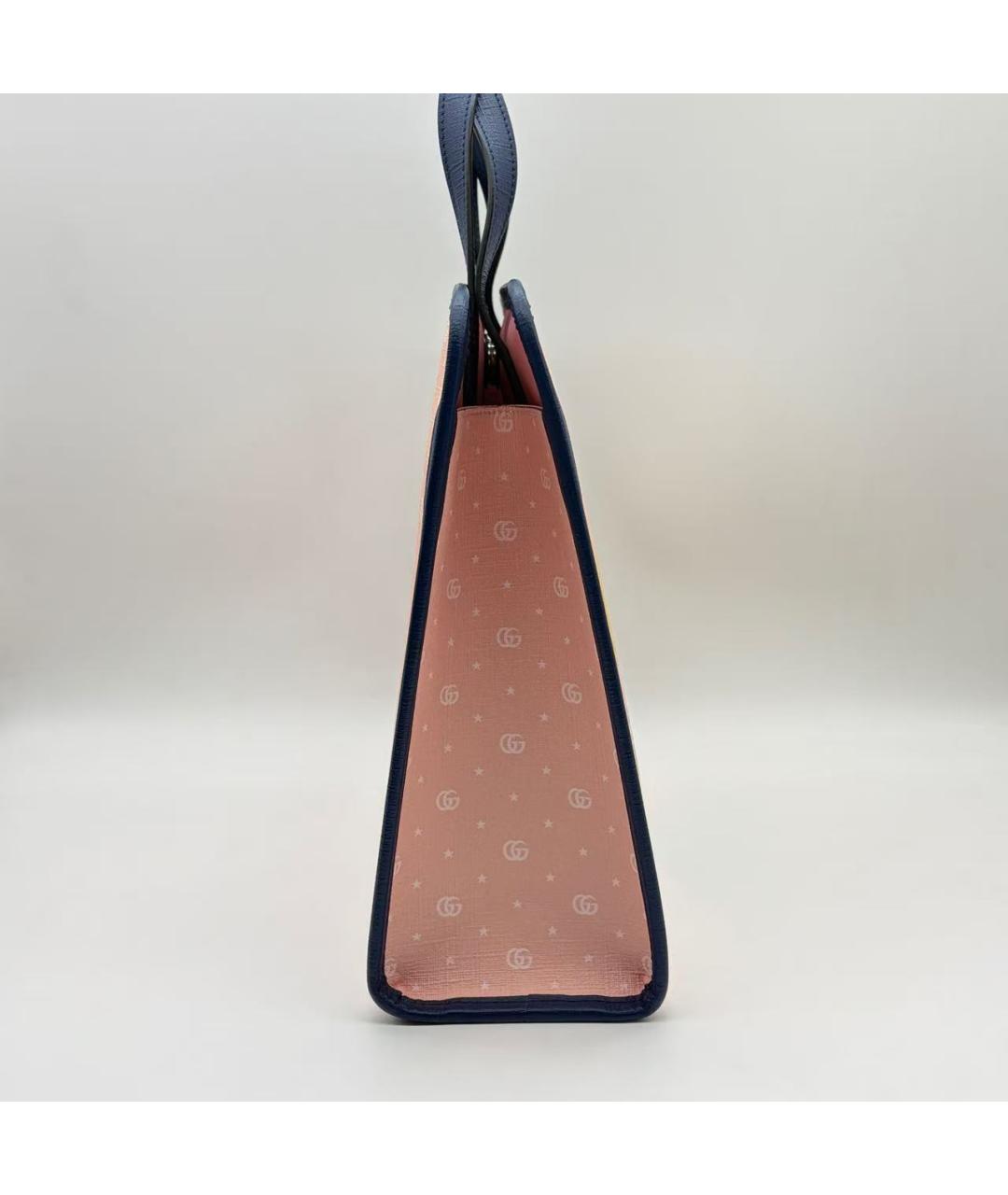 GUCCI Розовая сумка тоут, фото 5