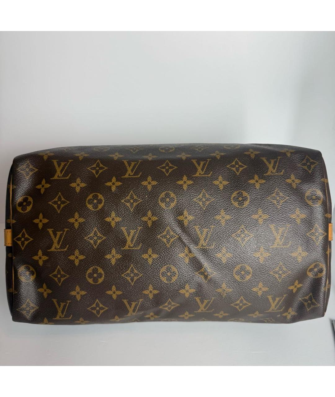 LOUIS VUITTON Коричневая сумка с короткими ручками, фото 6